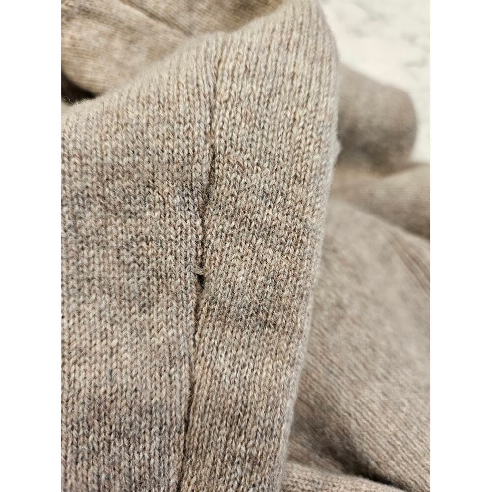 Cynthia Rowley Cashmere Draped Open Cardigan Sweater 2 Ply Beige Taupe Size M - Picture 5 of 11